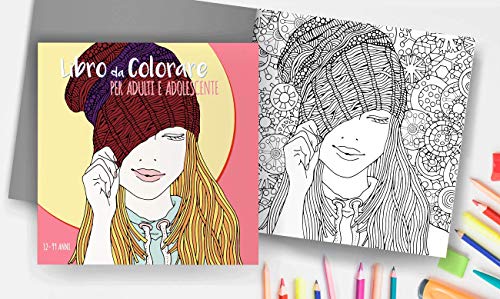 Libro da Colorare per Adulti e Adolescente. 12-99
