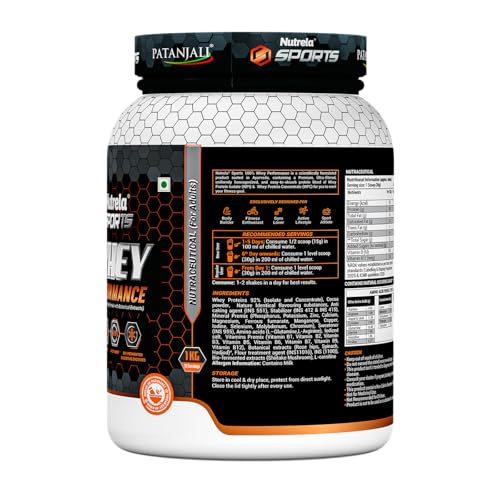 Image of Nutrela Sports Performance Combo - 1kg Whey Performance (Chocolate) & 100g Creatine Monohydrate