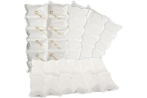 Dry Ice Shipping & Storage Box With 60 Reusable Ice Blanket Sheets