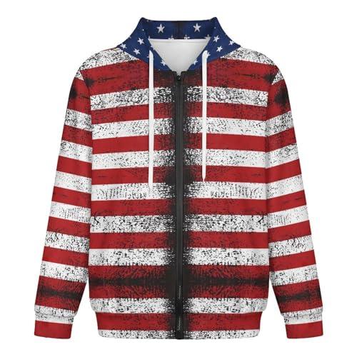 Dominican Flag 2025 Full-Zip Hoodie Unisex Casual Long-Sleeve Sweatshirt4