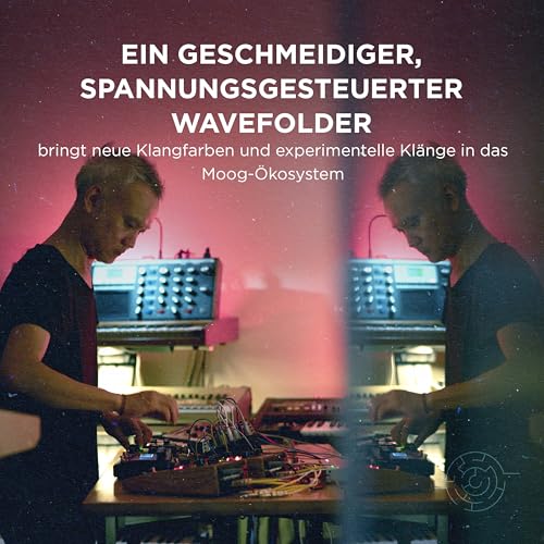 MOOG Labyrinth - semimodularer parallelgenerativer Analogsynthesizer mit Dual-Sequencer, Dual-Oszillatoren, VC-Wavefolder, VC-Filter, Patchbay