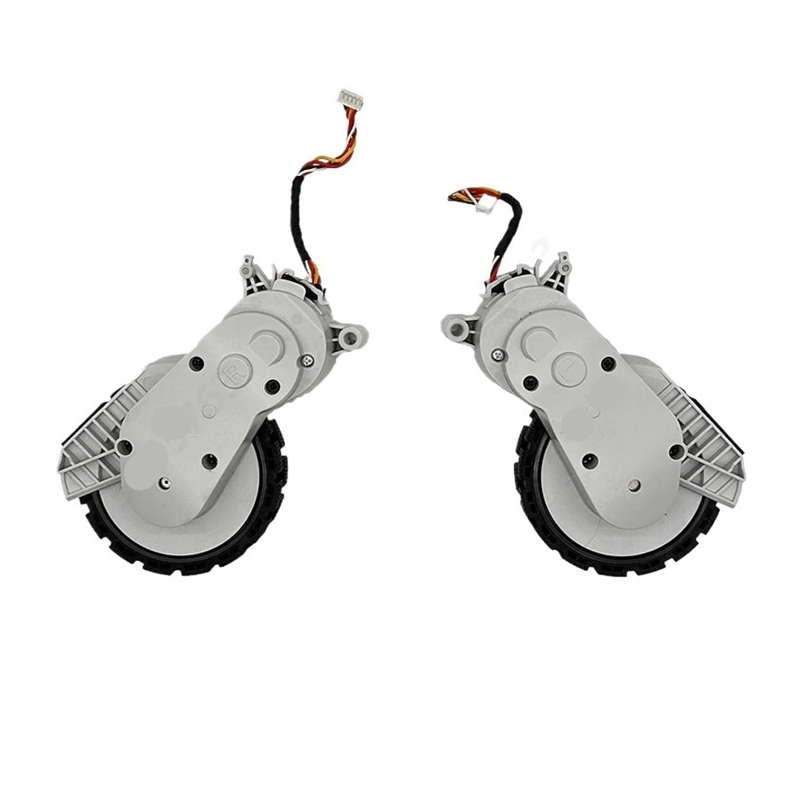 VIXWDRUTY Compatible For XiaoMi，E10 B112 E12 E10C，Compatible For Mijia，3C Version Robot Vacuum Cleaner Wheels Accessories(L+R)