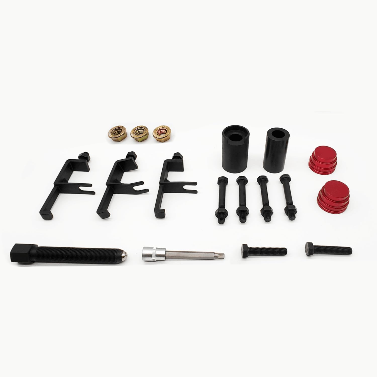 Double Clutch Dry DPS6 Transmission Installer Remover Tool Kit Fit for Volvo Ford Focus Fiesta, Replace FM #307675, Dual Clutch Disassembly Tool, Twin-Clutch Dry Transmission Removal Tool