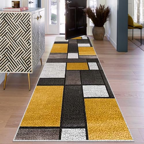 Alfombras de pasillo larga lavables de 100x100 cm de diseño transpirable 2