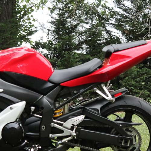 Asiento para YAMAHA YZF R1解决驾驶员疲劳的摩托车黑坐垫 6