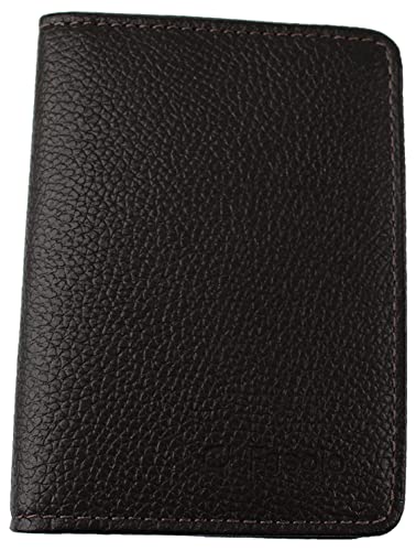 Carteira em Couro Masculina, Fasolo, Chocolate