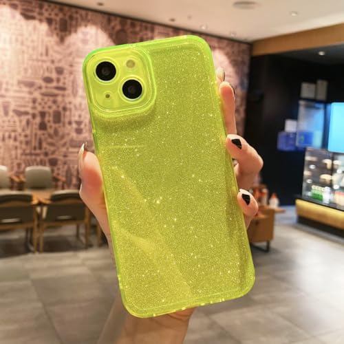 Coque paillettes iPhone 13 Pro Max de luxe avec finition fluorescente premium