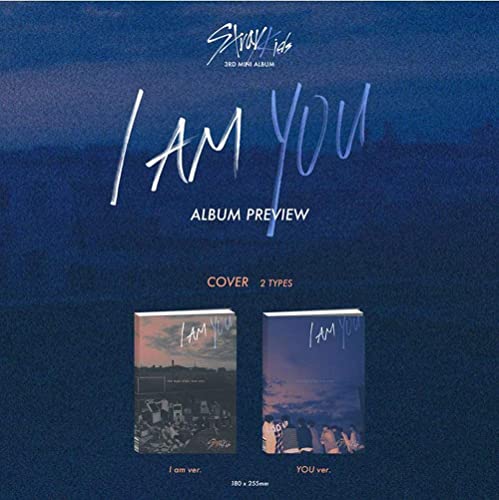 STRAYKIDS : I AM YOU (I Am Version) 3rd Mini Album CD-R+Cover+Photobook+3 QR Photocards+(Extra 4 Photocards+1 Double-Sided Photocard+Pocket Mirror) - Image 2