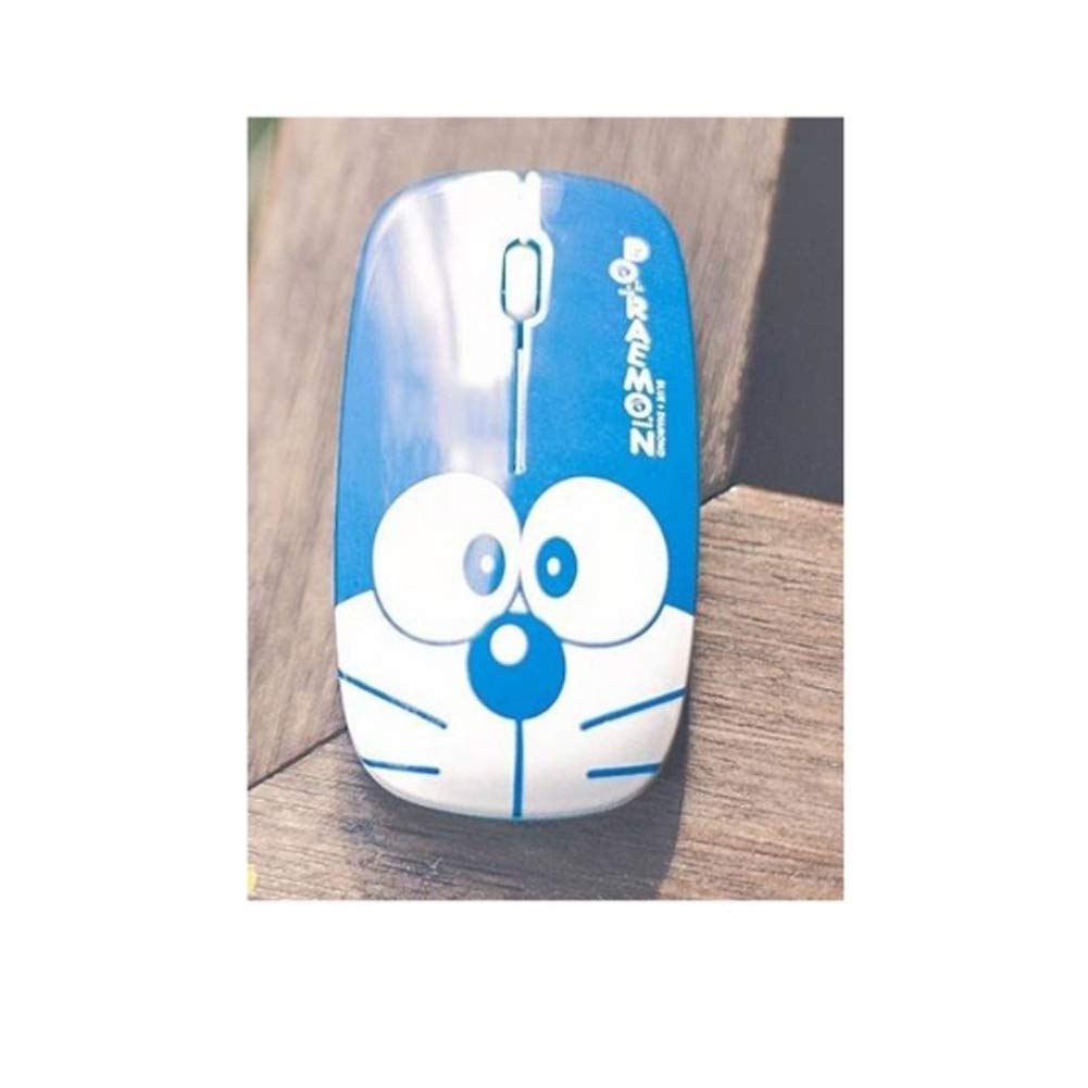 Doraemon Wireless Keyboard and Mouse Set + Doraemon Sticker