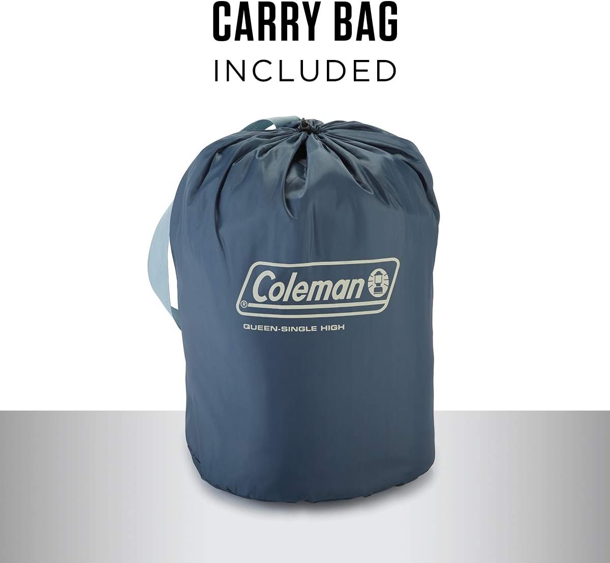 Coleman Inflatable Airbed with Zip-On Insulated Mattress Topper & Battery-Operated Pump, Queen : Sports & Outdoors