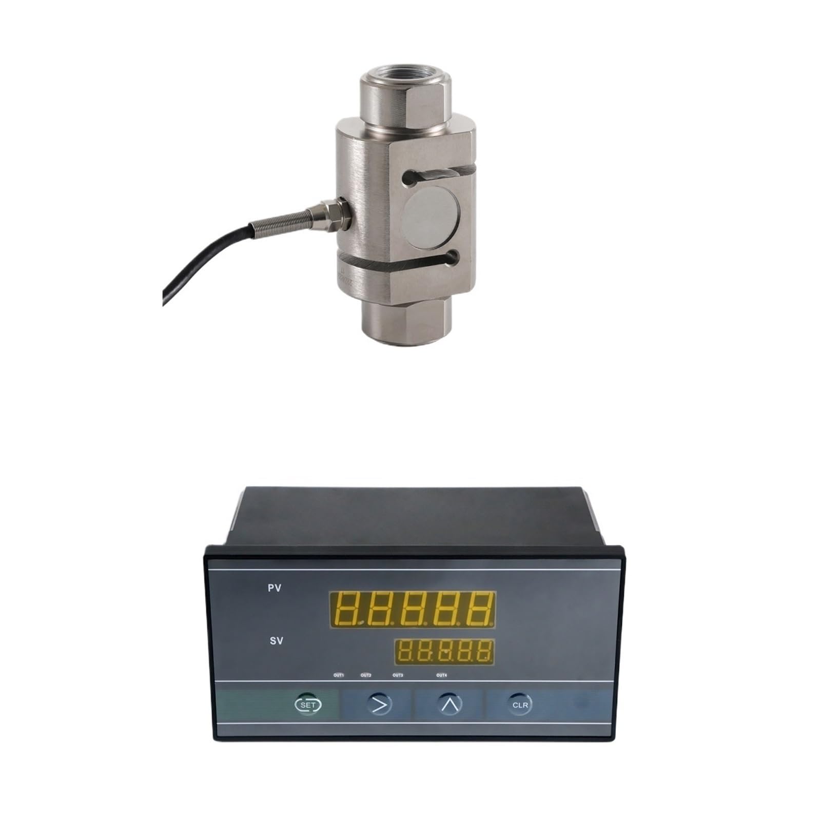 MXXDMOPD Load Cell Sensor with Indicator Display The Pressure Tension 200KG 300KG 500KG 700KG 1T 2T 3T 5T 10T 20T(300KG and Indicator)