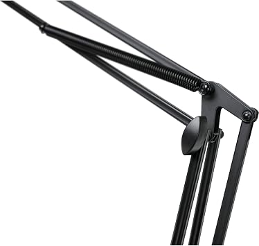 Mackie DB-100 Microphone Boom Arm With Desktop Mount and Cable Management Straps