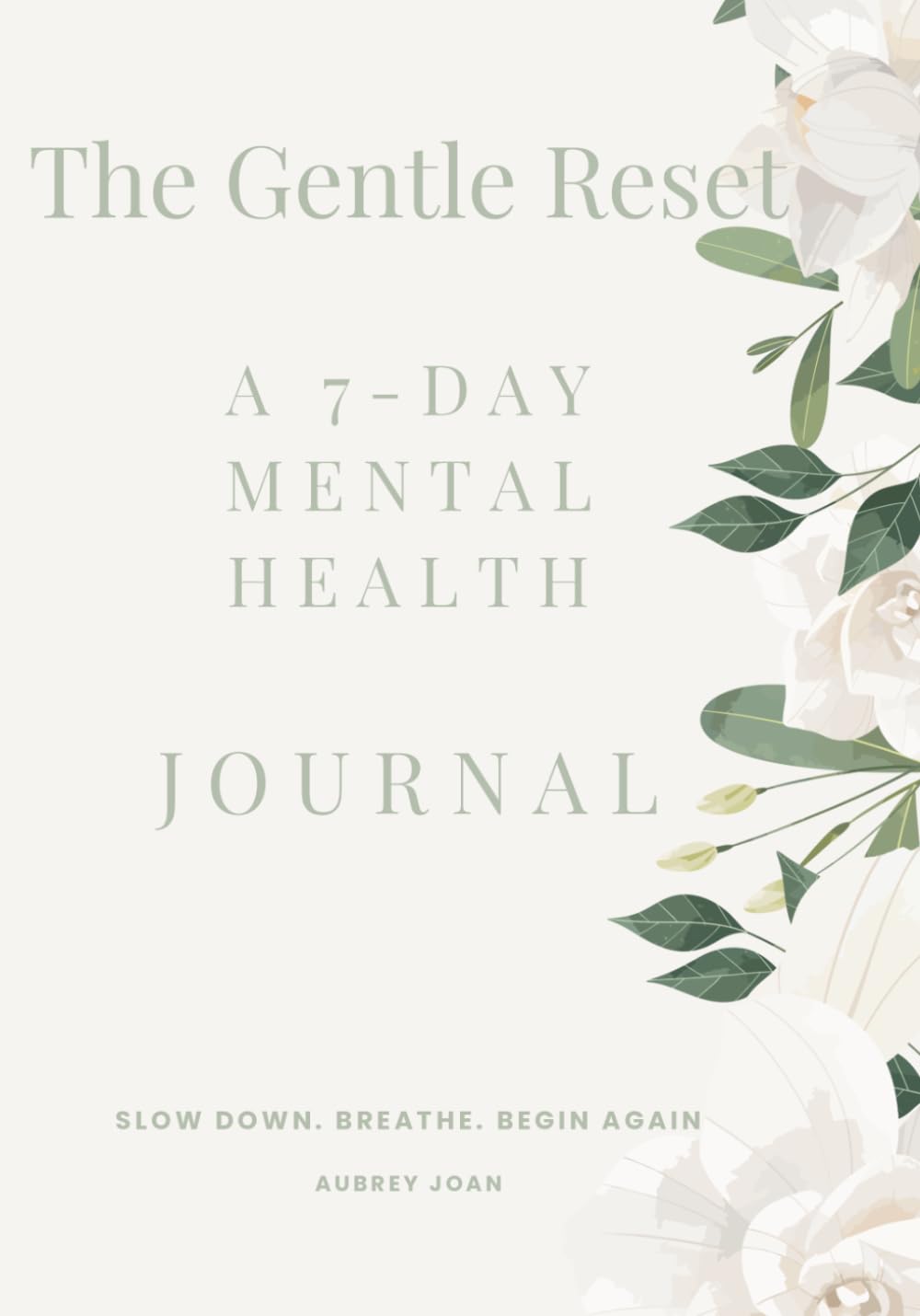 The Gentle Reset: A 7-Day Mental Health Journal