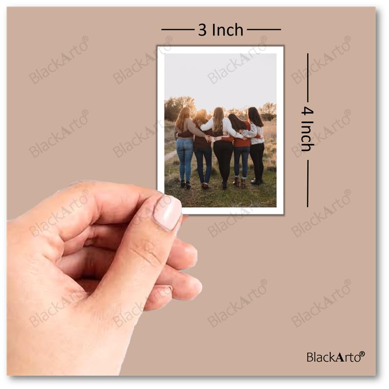 BLACKARTO Photo Print 4x3 Inches Custom Photo Prints Personalized Photo Gifts Standard Size - UNFRAMED Same day Pick up (4" x 3", 24) 1