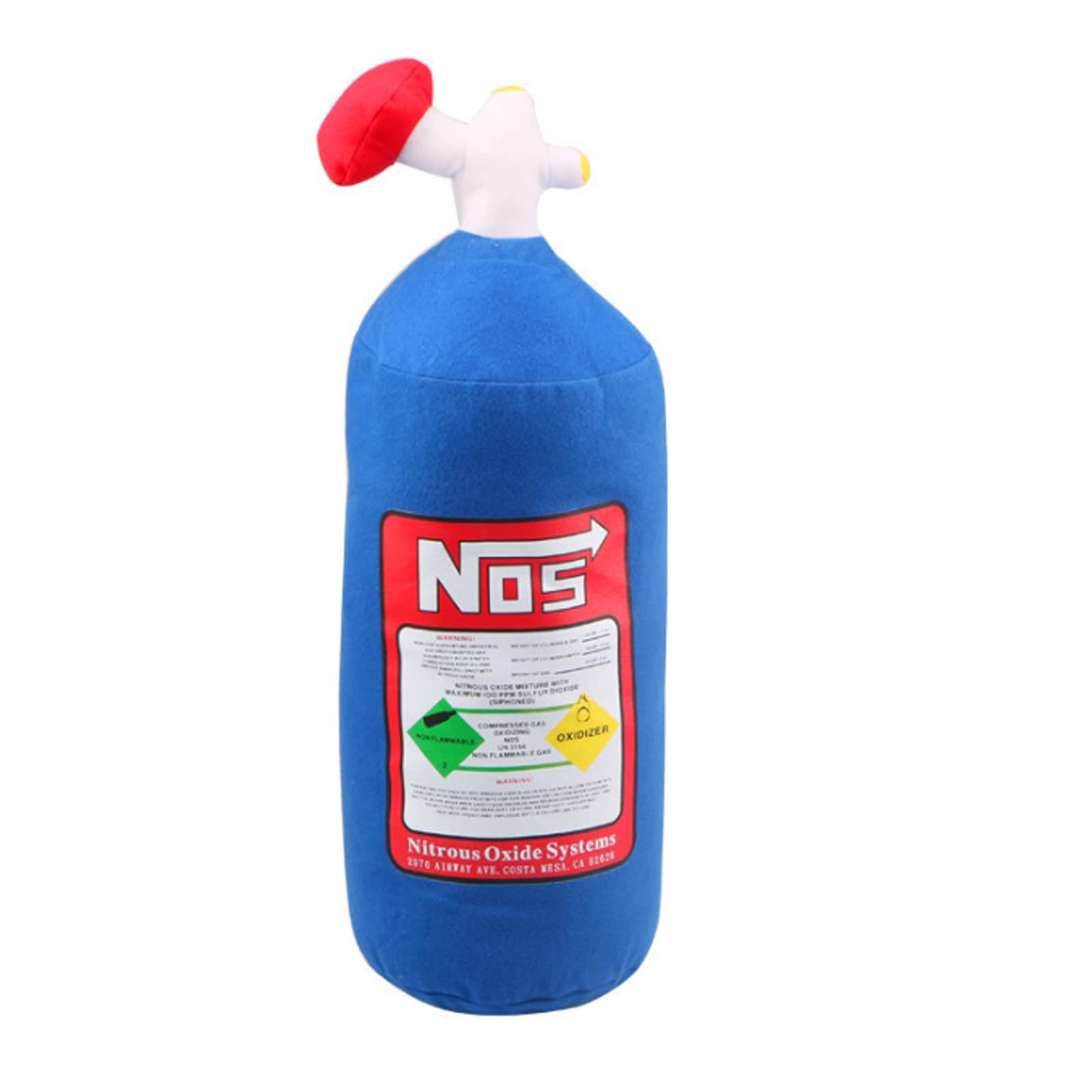 DWL NOS Nitrous Oxide Bottle Pillow Car Decor Headrest