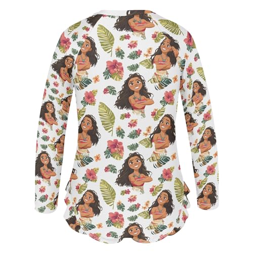 African American Women Leaves Girls Long Sleeve Rashguard Swimsuit One-Piece Swimwear Bathing Suit B04038823