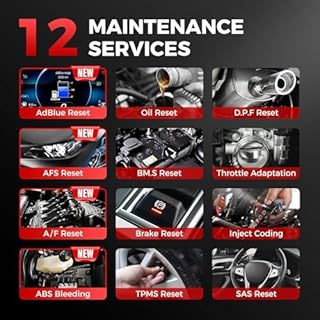 Launch CRP129X V2.0 2026 Elite OBD2 Scanner for Car, FCA AutoAuth, 12 Reset Oil/EPB/SAS/TPMS/BMS/Throttle/DPF Reset/Injector Coding, Scan Tool for ABS/SRS/at/Engine, Lifetime F-Ree Update