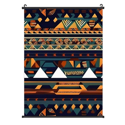 Poster ethnique africain 40,6x61cm facile à accrocher