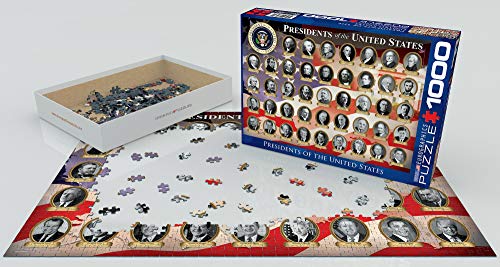 EuroGraphics Rompecabezas US Presidents Box, 1000 piezas miniatura 3