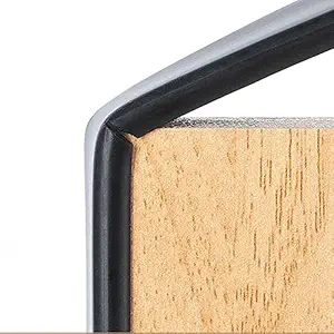 13 ft Flexible Self Adhesive Edge Protectors Decorative Edge Trim Collapsible U-Channel Edge Guards for countertop Shelf Edge Protection, Cabinet Edge - Fits 3/4