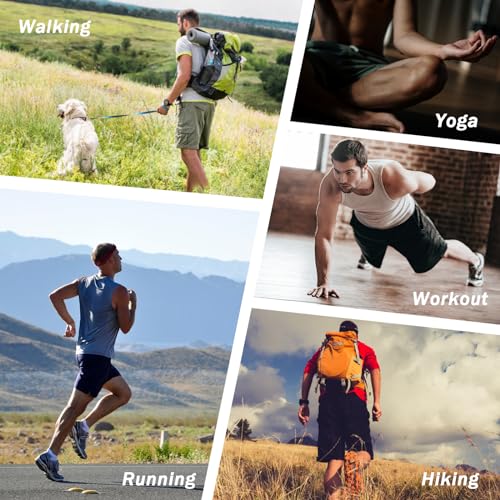 AMY COULEE Men's Casual Classic Shorts Athletic Cotton Sweat Shorts with Drawstring 6