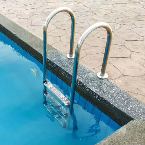 Escalera para piscina de acero inoxidable 304 con 3 peldaños miniatura 6