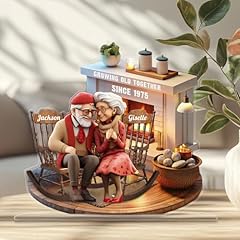 Rocking Chairs+Fireplace