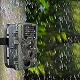 BAIYAN CaméRa De Chasse,avec DéTecteur De Mouvement Vision Nocturne 1080p CaméRas avec...