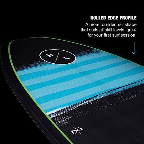 Hyperlite Broadcast Wakesurfer - Wakesurf Board Endorsed by Shaun Murray - Great for All Wake Surfers, from Beginners to Intermediate Riders - 4ft 8in