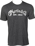 MARTIN C.f Logo Tee, Gris Carbón, L