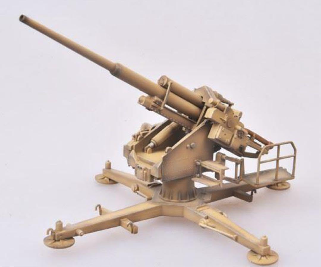 ドイツ軍 E-100自走砲 128mm FlaK40連装高射砲　1/72 完成品 ドイツ軍 E-100自走砲 128mm FlaK40連装高射砲 1/72 完成品