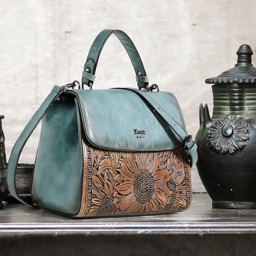 Image of EXOTIC Premium Vintage Embossed Floral Flap Desing Sling Bag For Women
