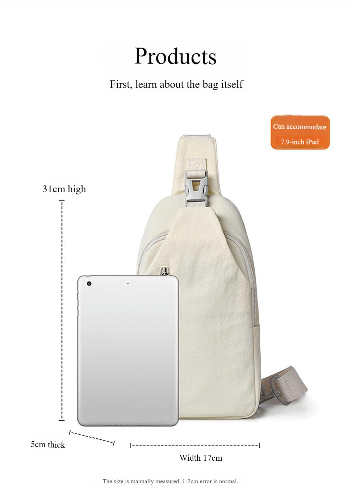 Bum Bag Torby crossbody dla mężczyzn i kobiet, codzienne torby na ramię, podróż na rowerze