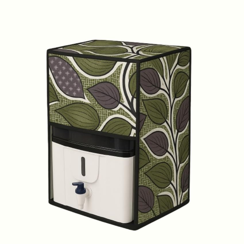 Image of KALRA MAGIC RO Water Purifier Cover (Olive Green) | Waterproof & Dustproof Body Cover for Kent Grand, Pulse & Aqua | Durable Water Filter Protection