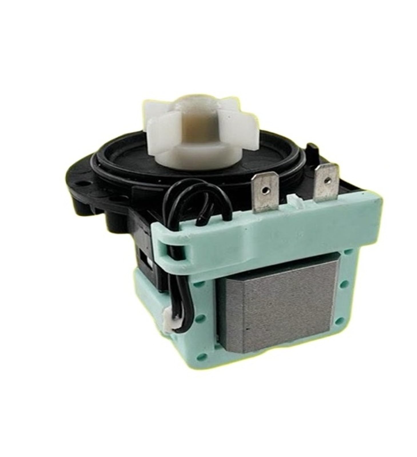 Trvqot Single Motor Washing Machine Drain Pump For Haier Front-Loading Washing Machines Pcx-30G Drain Pump Motor Drain Valve Replacement(Single Motor)