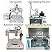 Manual Linear Stage 12 inch 300mm Sliding Table Linear Slide Guide Rail Ballscrew 1605 XY Axis Positioning Table Translation Displacement Station with W/Handwheel Ruler and Base for 3D Printer