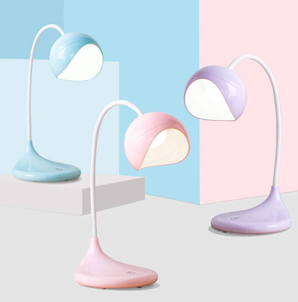 Creative Moderne LED Lampe De Bureau Bleu Lampe De Table Salon Chambre Éclairage Décoration Projecteur Étude Bureau Des Enfants Chambre 14 * 50CM