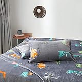❤ Mode et confort: Donnez à votre maison une touche de luxe, suffisamment douce pour l’envelopper. Cette couverture peut vous aider à soulager le stress et à oublier la fatigue de la journée.Veuillez noter: liste de colisage 1 * couverture (non inclus Taie d'oreiller)