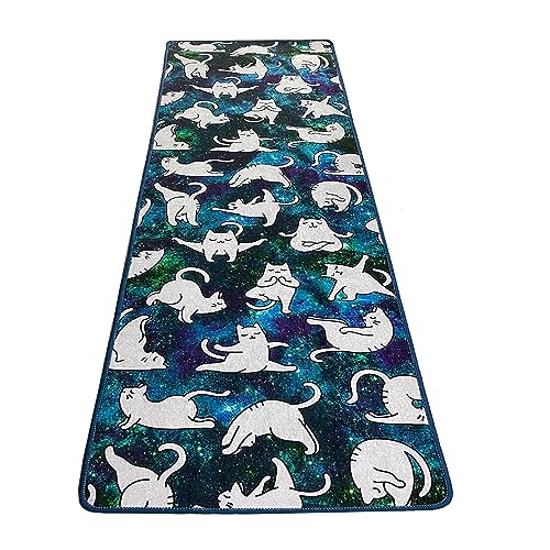 Tapis de yoga animal écologique et léger pour étirement fitness et Pilates