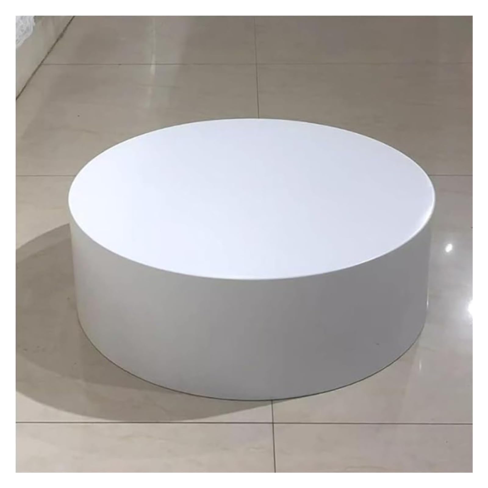 Socles 80 x 10 cm pour comptoirs de prêt-à-porter et supports de présentation cylindriques