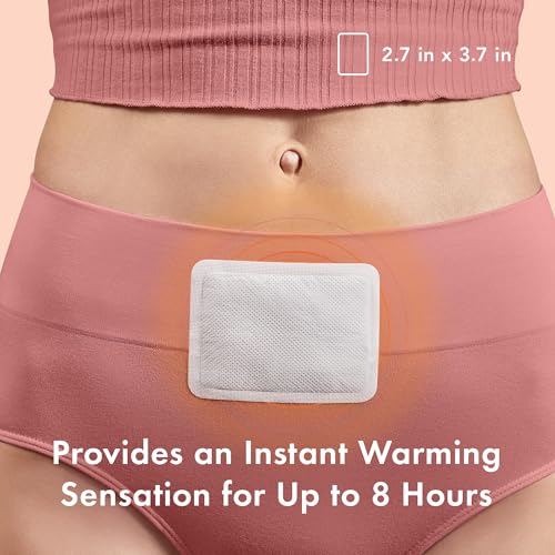 Image of Rael Thin Herbal Heating Patches, Feminine Period Care for Cramps (16 Ct)