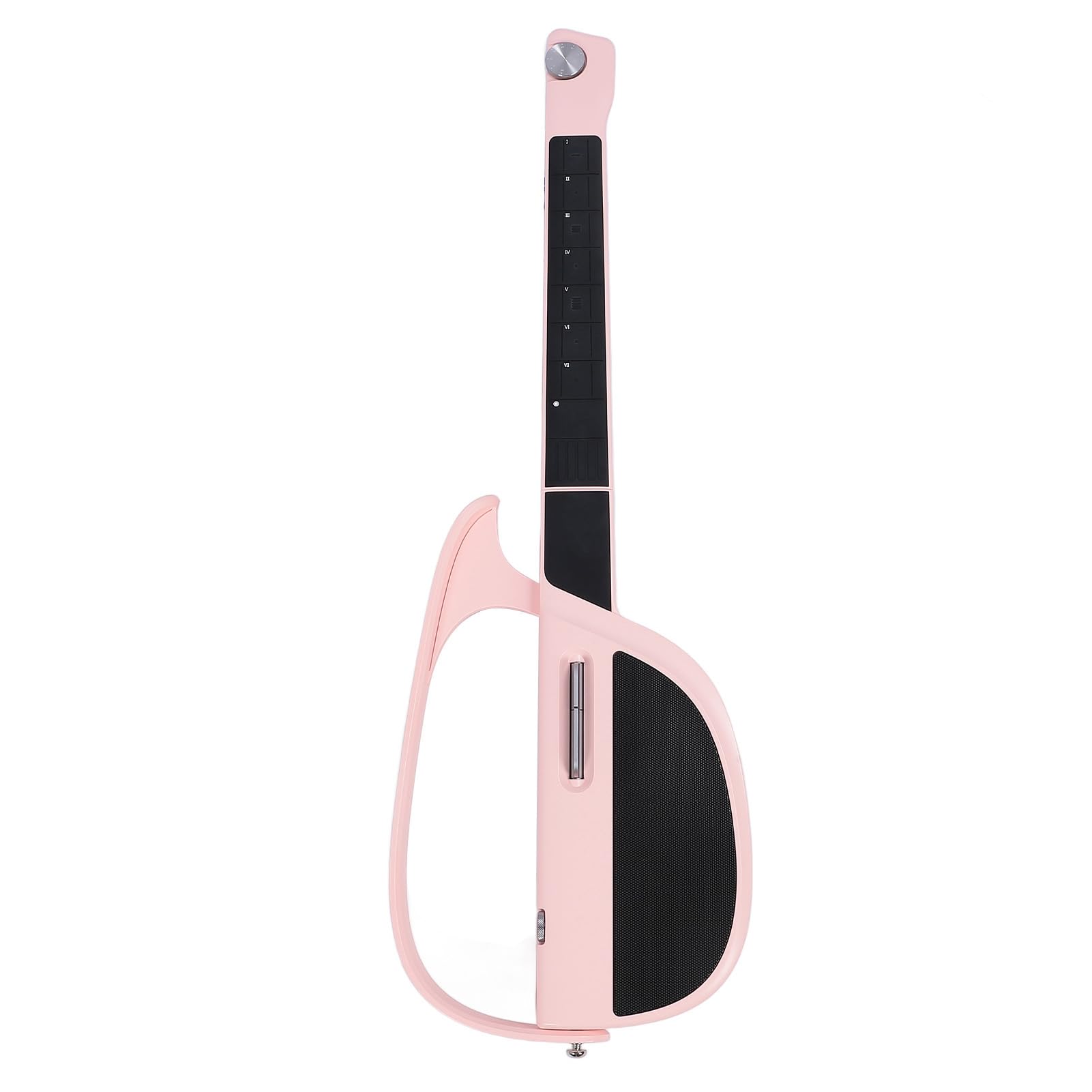 C1 Stringless Smart Guitar, Foldable Travel Stringless Guitar, App Interactive Chord Sheets, Built in Speaker and Drum System, Automatic Accompaniment Guitar with Storage Bag