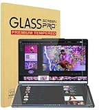 YINOVEEN 2 Pack Tempered Glass Screen Protector for 2025 New Lenovo Yoga Book 9i Dual (14IAH10) 2-in-1 14 inch Laptop, 9H Hardness, Anti-Scratch