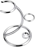 Vista 8 de Grandslam Soporte clásico para afeitar y cepillo de afeitar para almacenamiento de maquinilla de afeitar, soporte para cepillo de afeitado