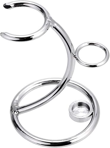 Miniatura 8 de Grandslam Soporte clásico para afeitar y cepillo de afeitar para almacenamiento de maquinilla de afeitar, soporte para cepillo de afeitado