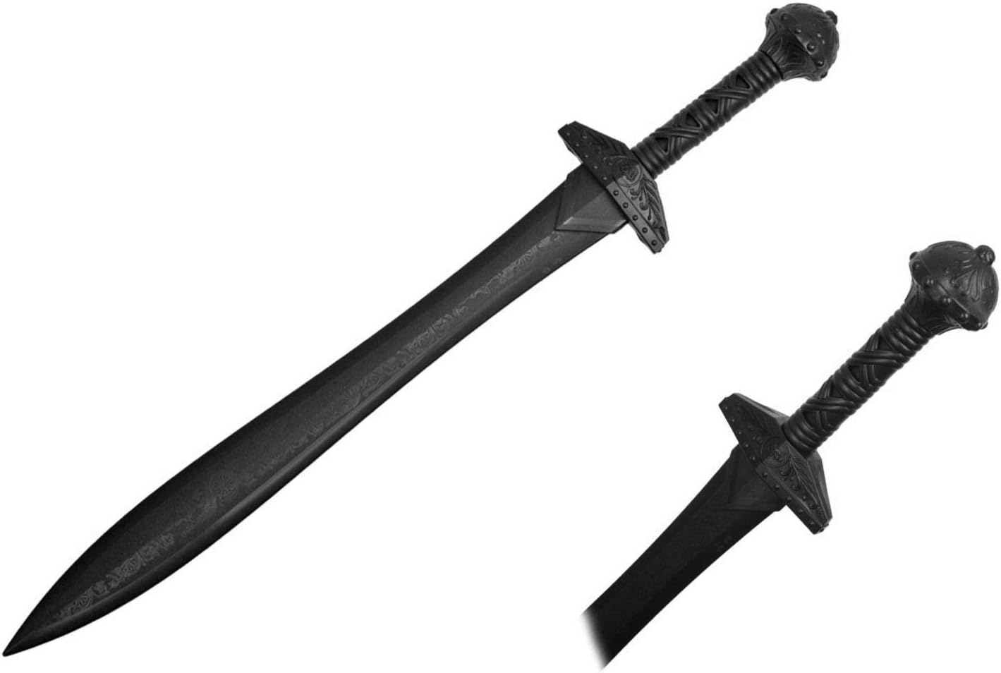 Polypropylene Training Swords Knives Medieval Knights Roman Samurai Chinese Historical & Modern Long And Short Swords Knives One Hand Two Hand Training Costume 75325 (32.5" Egyptian Sword) : Sports & Outdoors