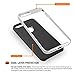 iPhone 7 Plus Case, Orzly AirFrame for iPhone 7 Plus – Lightweight & Slim-Fit Protective Bumper Frame & Case for iPhone 7 Plus - Silver on Black