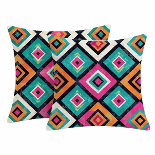 Funda cojines exterior impermeable 50x50cm antimanchas para renovar cojines de jardín 2