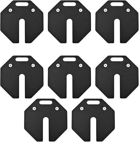 Adjustable Dumbbell Weight Plates, Each 5lb Durable Versatile