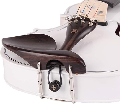 Vista 17 de Ktaxon Violín eléctrico acústico, violín 4/4 con preamplificador de ecualización y accesorios de ébano, violín de tamaño completo con cable AUX